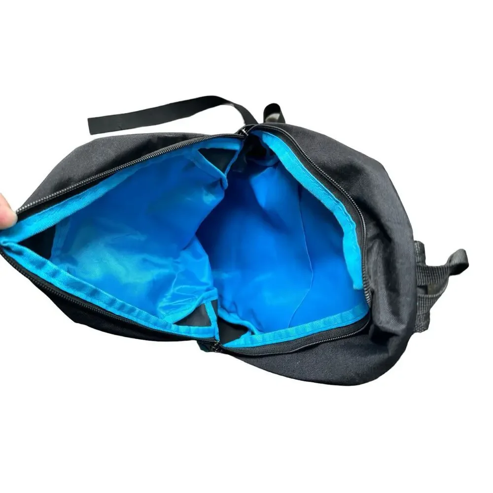 Fortnite Amplify Llama Black & Blue Sling Bag School BackPack Removable Patches